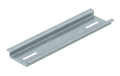 Rail DIN profilé 35 x 7,5 mm 89 | pour T60 longitudinal et T100 transversal | acier | galvanisé sendzimir