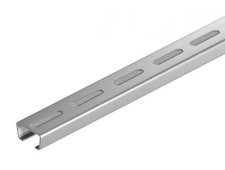Ankerrail AMS3518, sleuf 16,5 mm, A2, geperforeerd 1000 | 35 | 18 | 2 | Roestvast staal 1.4301 | blank, nabehandeld