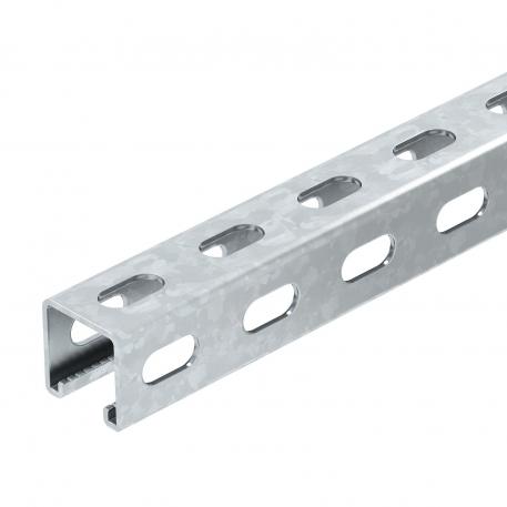 Montagerail, MS4141, sleuf 22 mm, FS, zijperforatie 1000 | 41 | 41 | 2,5 | bandverzinkt
