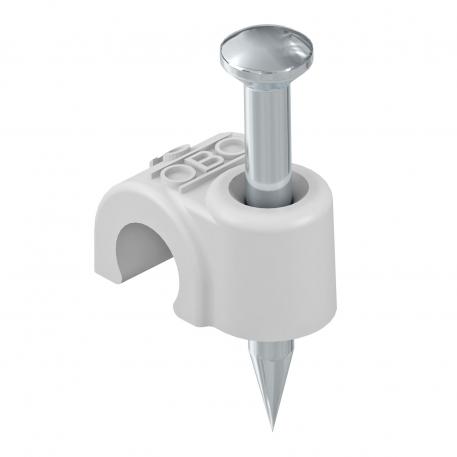 ISO-nagelklem type 2011, lichtgrijs 35 | 11 | 2,0x35 | lichtgrijs; RAL 7035