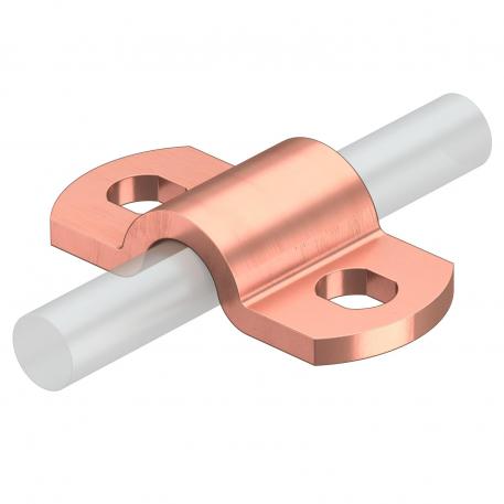Porte-câbles, partie supérieure pour Rd 8-10 mm, cuivre
