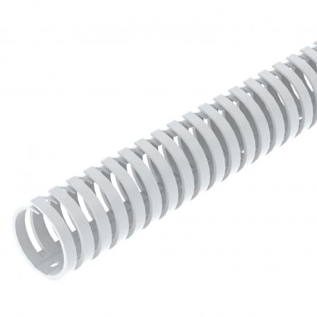 Goulotte de câblage VF 40, flexible 500 | 45 | 48 | Perforation au fond | blanc pur; RAL 9010