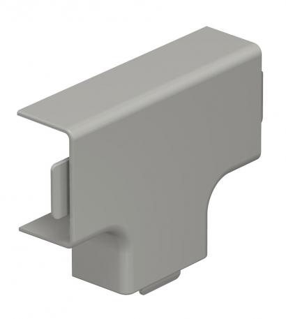 Couvercle de pièce en T, pour goulotte de type WDK 15030 73 | 53 | 30 | gris pierre RAL 7030