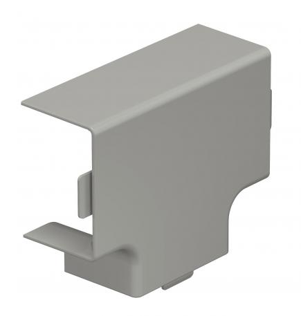 Couvercle de pièce en T, pour goulotte de type WDK 30045 88 | 68 | 45 | gris pierre RAL 7030