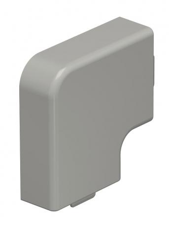 Couvercle d'équerre plat pour goulotte de type WDK 15040  | 40 | gris pierre RAL 7030