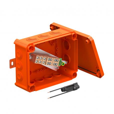 FireBox T100ED met buitenbevestiging en zekeringhouder