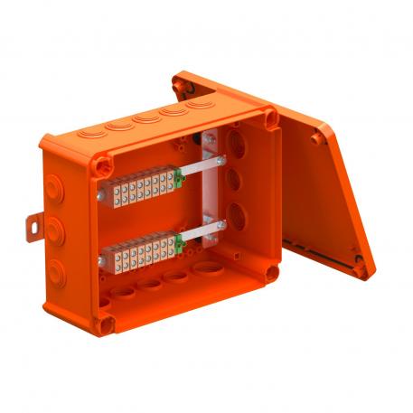 FireBox T250 met kabelinvoeren, voor datatechniek, 4x16
